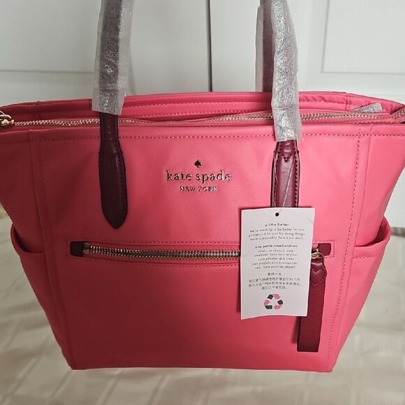 Kate Spade Neon Pink Chelsea Tote Bag - Picture 15 of 16